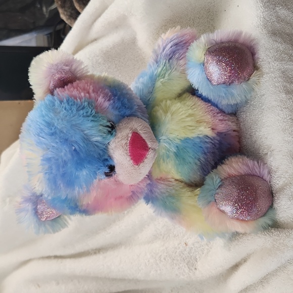 Russ Berrie | Toys | Russ Berrie Pastel Rainbow Tie Dye Stuffed Animal ...